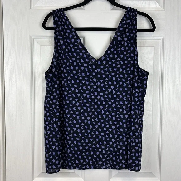 Cabi purple floral island skirt set sz lg - Picture 5 of 11